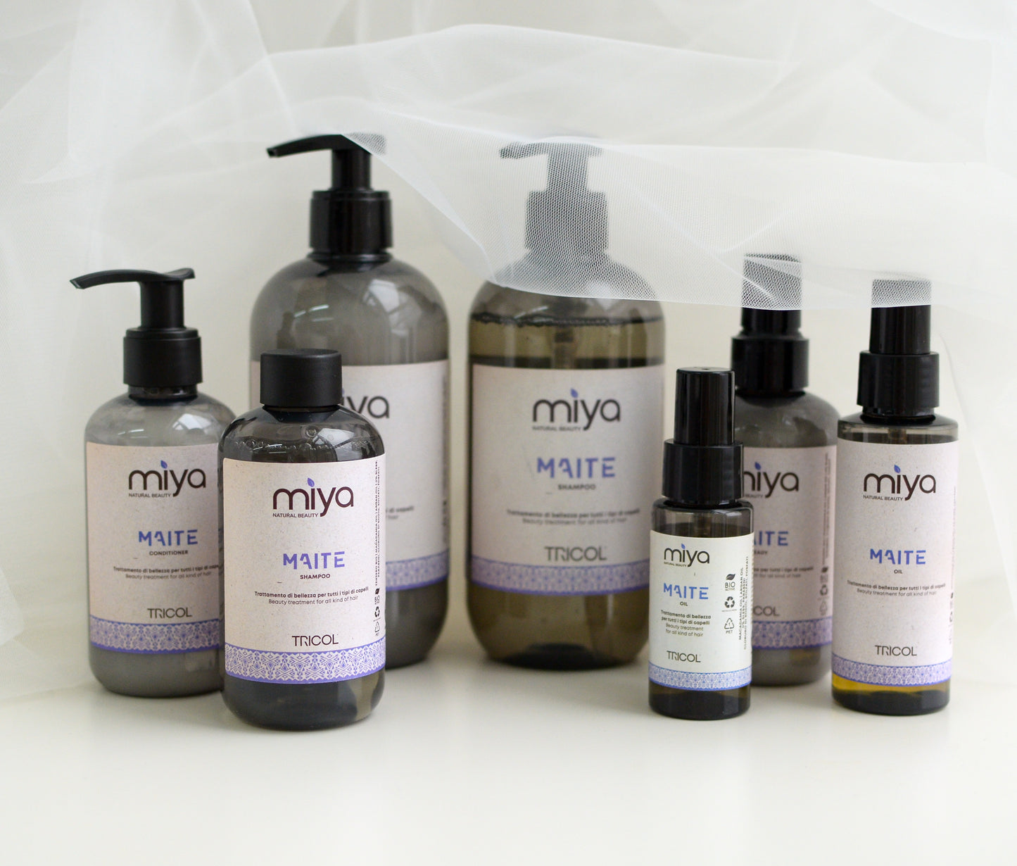 Miya MAITE Shampoo with Argan Oil and Macadamia