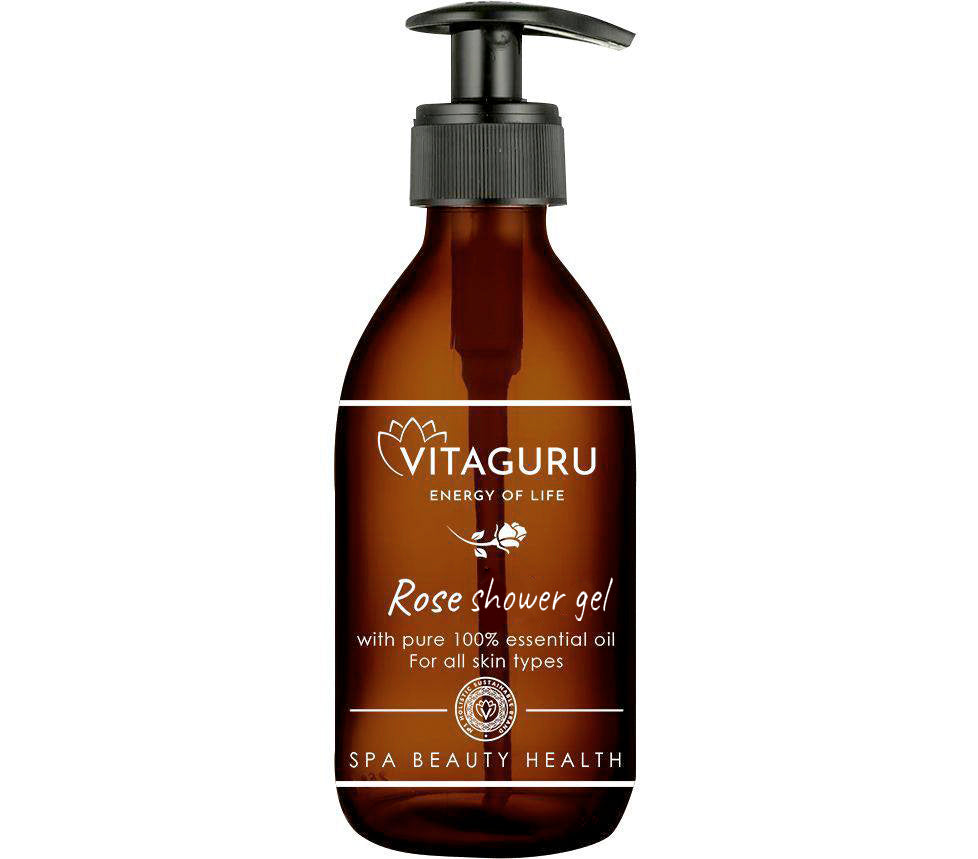 Vitaguru Shower Gel with Rose Oil