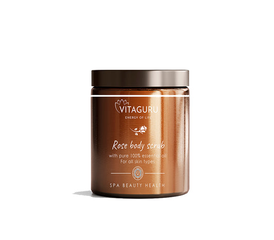 Vitaguru Rose scrub with Apricot Kernel