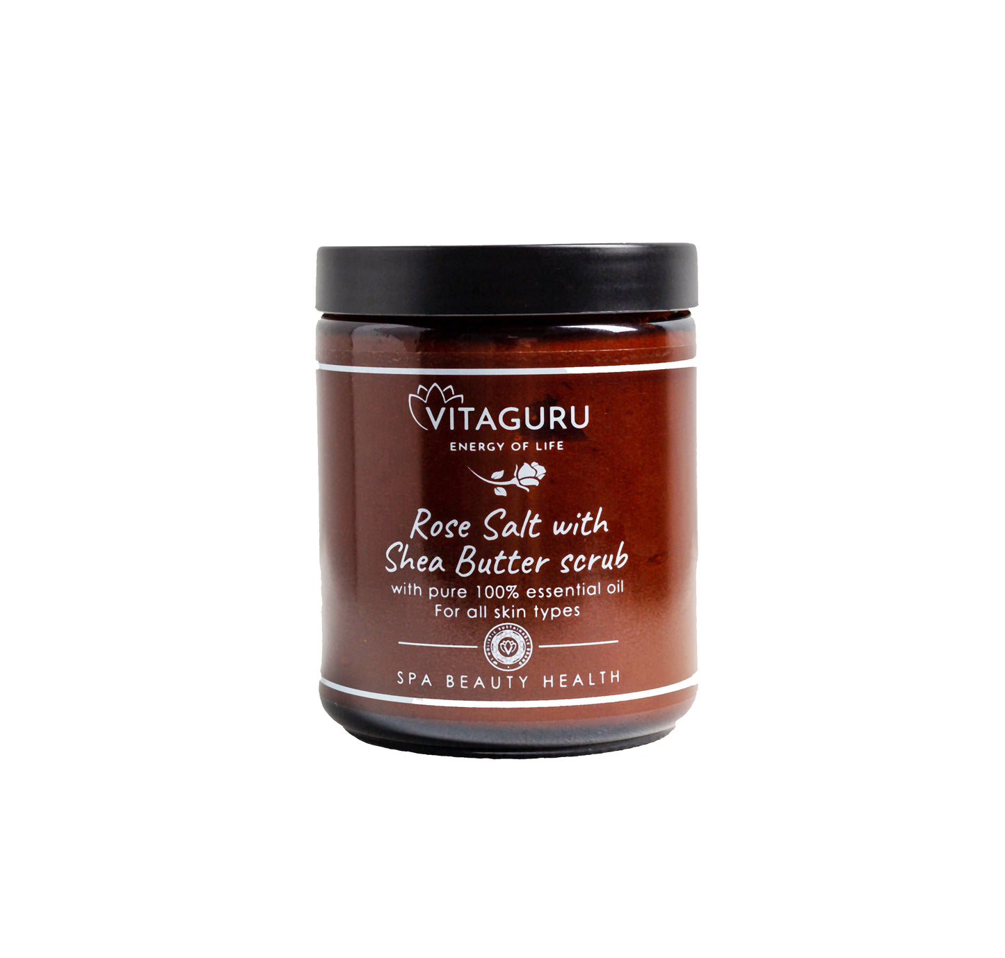 Vitaguru Rose salt & shea butter scrub